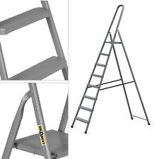 STEEL 8-STEP HOUSEHOLD LADDER