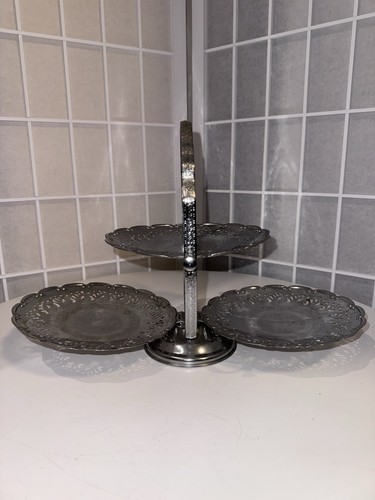 Vintage chrome silver - vintage, tier