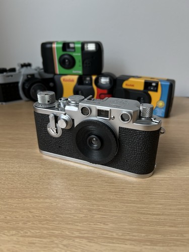 Leica iiif red dial self - rd,