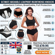 Women Washable Incontinence