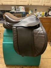 Gorgeous 13 1/2” English Ashwick Pony Saddle Medium Wide Havana Ex Con