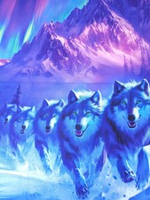 Mountain Wolf Pack 100% Cotton