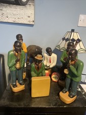6 Piece Jazz Band Figures Set