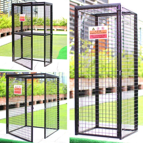 Locker security steel cage - steel, gas