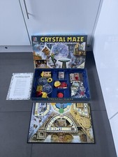 MB Milton Bradley CRYSTAL MAZE Tv Show Board Game Complete Excellent Condition