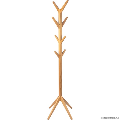 Wooden coat stand - wooden, rack