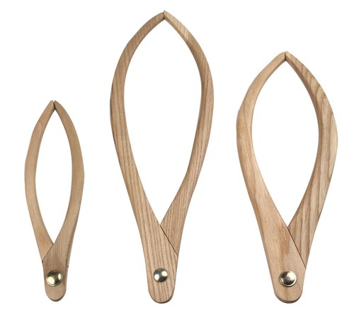 Set wooden calipers - 3,