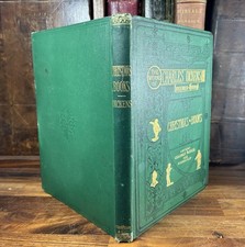 The Works of Charles Dickens Household Edition - Christmas Books Circa 1880s
