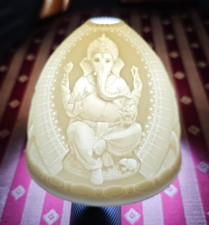 SUPERB LLADRO LITHOPHANE VOTIVE LIGHT ''LORD GANESHA'' PORCELAIN EXCELLENT 17318