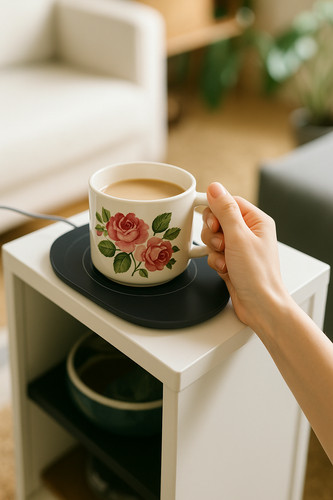 Electric mug warmer coaster - electric,