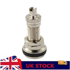 Motorcycle Tubeless Tyre Valve 8mm Chrome Plated T/L Metal Tyre Valve