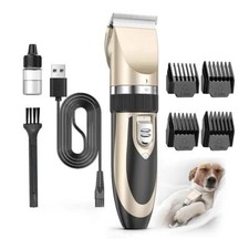 Professional Dog Clippers Cordless Pet Trimmer Grooming Kit Thick Curly Coat