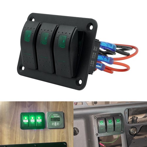 Gang led green - green, dual