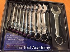 BRITOOL HALLMARK 10PCE METRIC SHORT COMBINATION SPANNER WRENCH SET