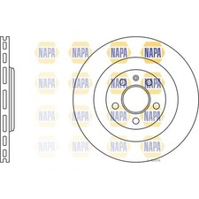 2x Brake Discs Vented For Audi