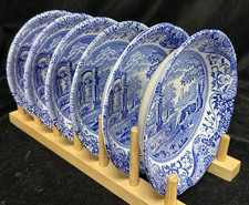 Spode Blue Italian Set of 6 x