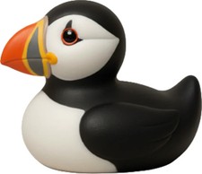 Puffin Rubber Duck 8.5cm Cute