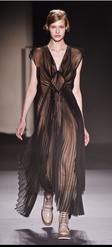 Lanvin couture black silk - lanvin,