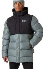 Mens Helly Hansen Mens Active Puffy Long Jacket - Green Size L