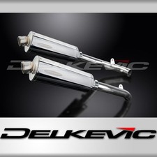 HONDA VTR1000 SP2 2002-2010 350mm OVAL STAINLESS BSAU SILENCER EXHAUST KIT