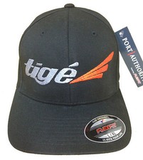 TIGE BOAT HAT CAP FITTED FLEXFIT WAKE BOARD SKI RZ 