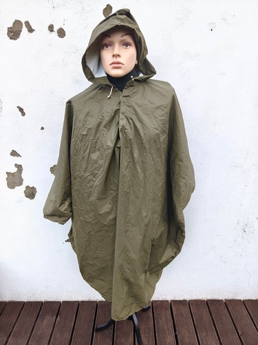 Unknown military poncho army