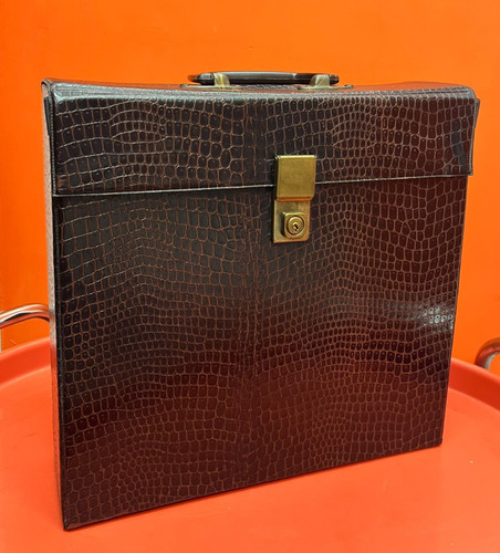Vintage record case - lp, vinyl