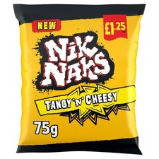 NEW Nik Naks Tangy N Cheesy 10