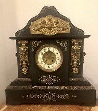 Victorian Black Slate And