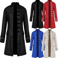 Retro Men Gothic Jacket Frock