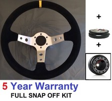 SNAP OFF STEERING WHEEL AND