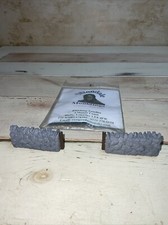 Model Railway Stone Walls With Wooden Gate Posts, Coloured, 48x12mm, Track Side