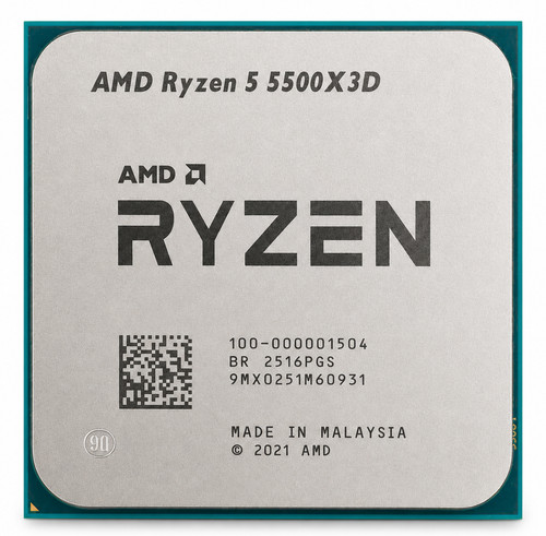 Amd ryzen 5500x3d cpu - 5, am4