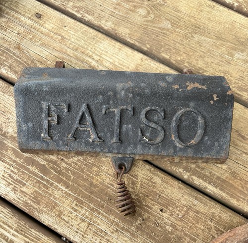 Vintage fatso pot belly stove - fatso,