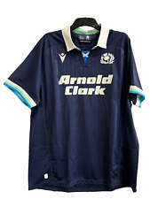 Macron Scotland Rugby Authentic Home Shirt 24/25 Adults Men's Size 4XL