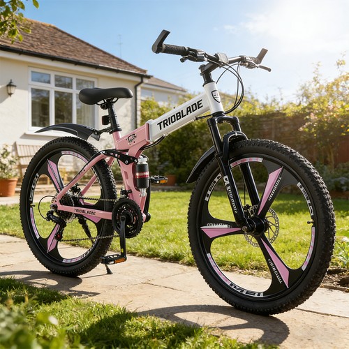 Folding mountain bike - 24"26",