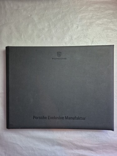 Genuine porsche exclusive - porsche,
