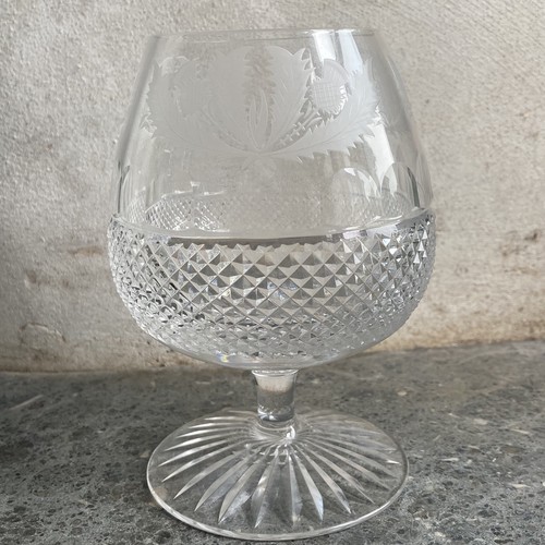 Vintage thistle pattern brandy - pattern,