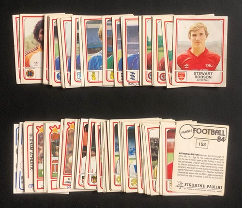 Panini football stickers - panini, 84