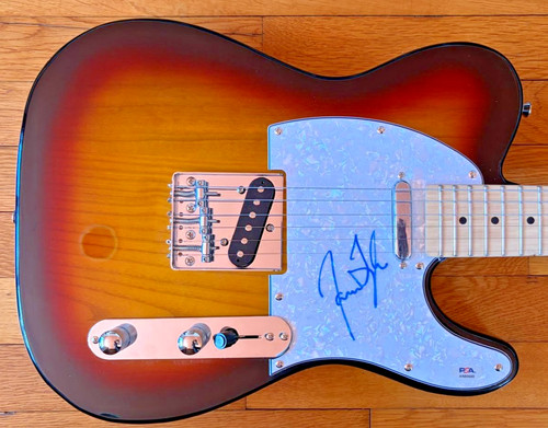 James taylor signed - james, telecaster