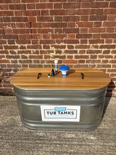 6ft oval Stock Tank Kit With Lid
