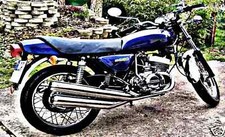 A4 Photo Motorbike Kawasaki