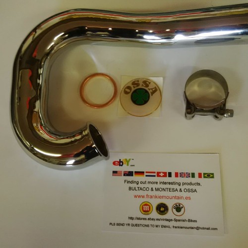 Exhaust ossa mick - ossa, andrews