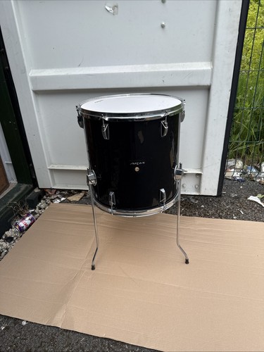 Aria floor tom black - 16”,