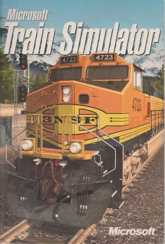 Microsoft train simulator - microsoft, cd