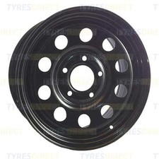 x4 16x7 BLACK GOJO'S MODULAR STEEL WHEELS 5x130 ET35 MERCEDES G WAGON