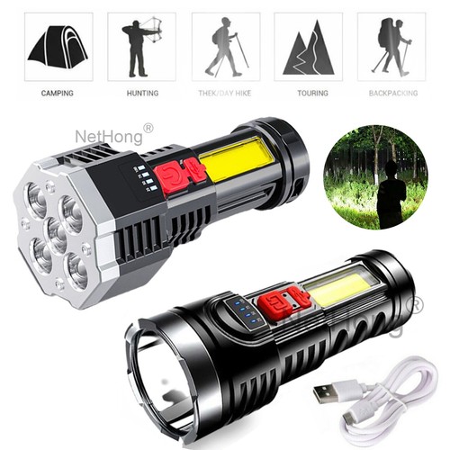 Rechargeable led torch high - rechargeable,