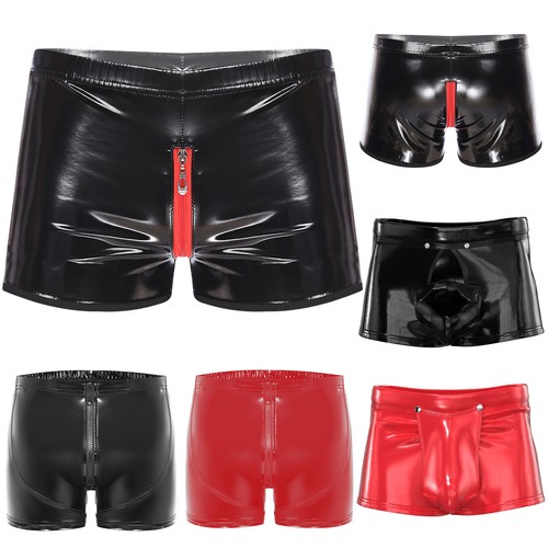 Men wet look patent - look,
