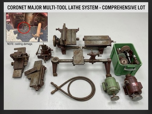Coronet major multi tool lathe - major, multi-tool