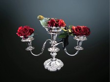 Large Silver Plate Epergne